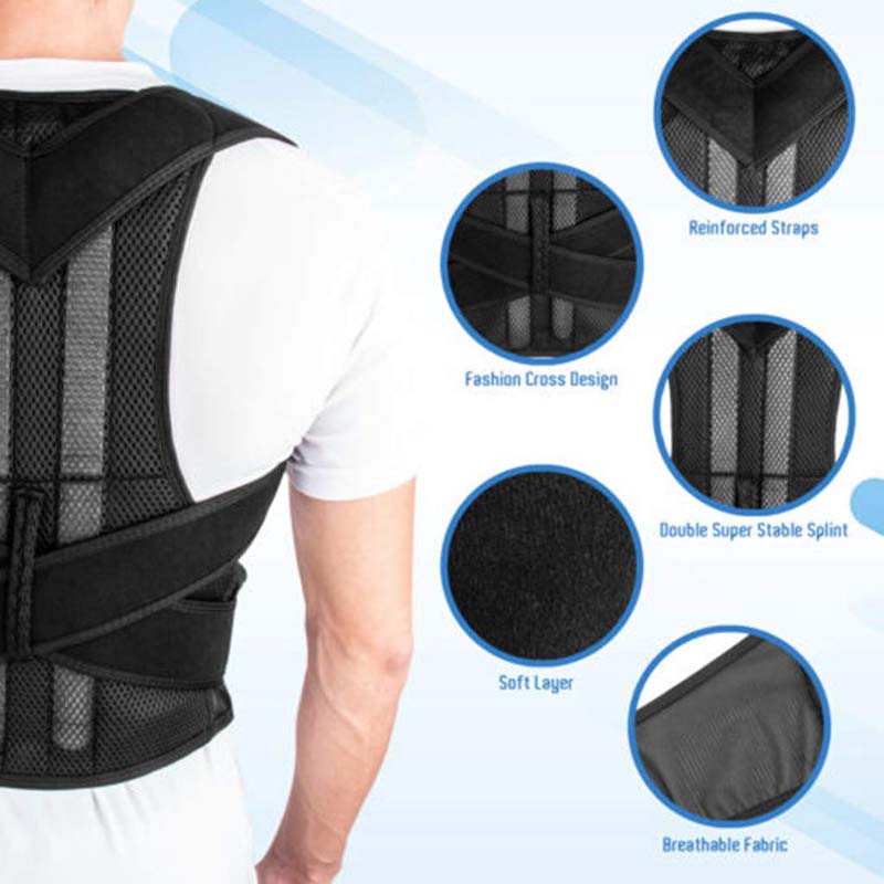Posture Corrector Back Brace Belt for Optimal Spine Alignment - Luxemir Store