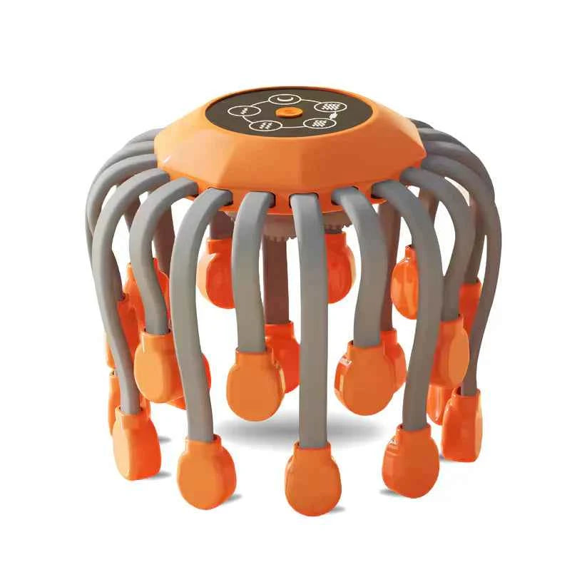 Head Massager Migraine Relief – Wireless Smart Octopus Device - Luxemir Store