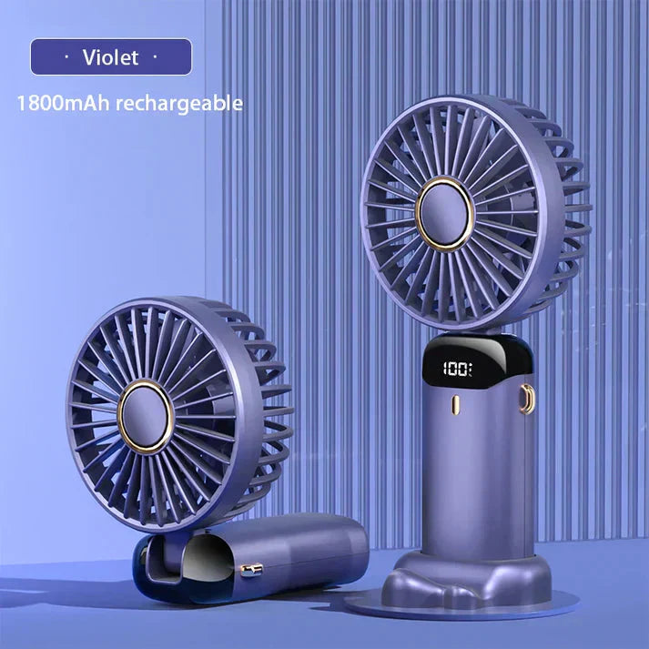 Mini Portable Fan Compact and Lightweight Cooling Solution - Luxemir Store