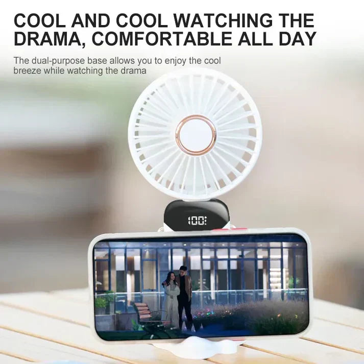 Mini Portable Fan Compact and Lightweight Cooling Solution - Luxemir Store