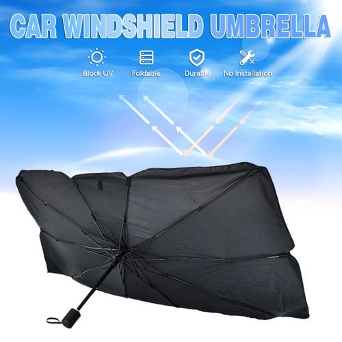 Foldable Car Sun Shade Umbrella - Portable UV Protection for Your Vehicle - Luxemir Store
