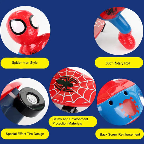 Electrifying Spider Hero Stunt Skateboard Toy for Thrilling Action Adventures - Luxemir Store