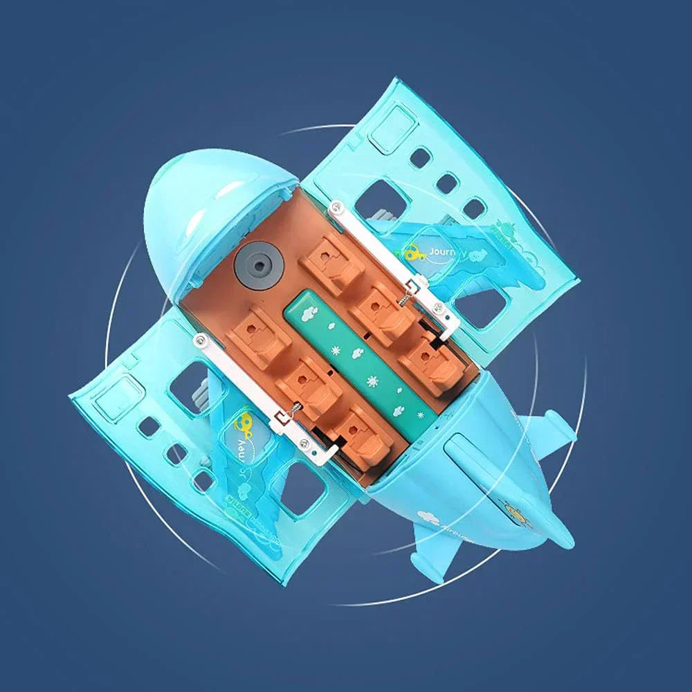 Lightning Musical 360 Rotating Airplane for Fun and Excitement - Luxemir Store