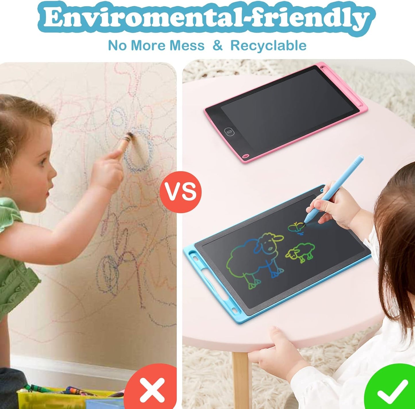 LCD Writing Tablet for Kids - Fun and Educational Drawing Pad - Luxemir Store