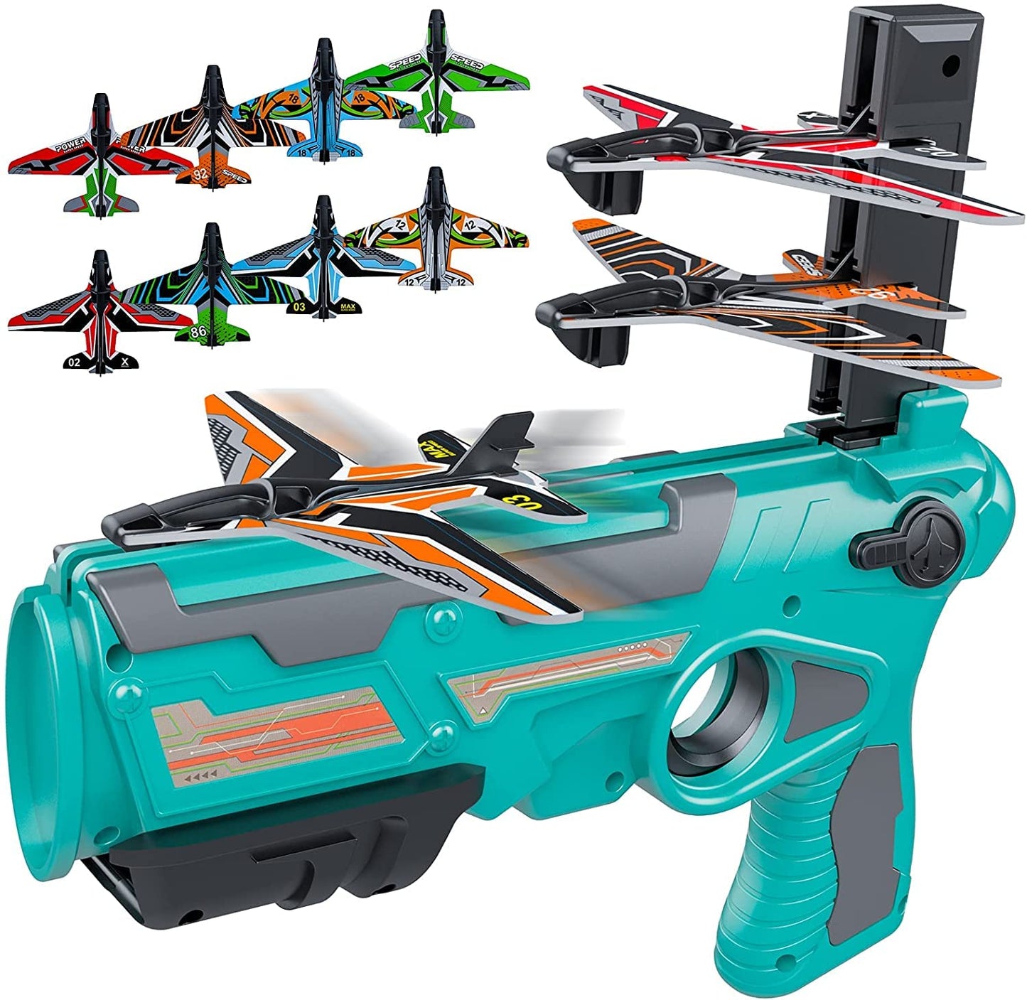Airplane Toy Gun - Fun Flying Shooter for Kids - Luxemir Store
