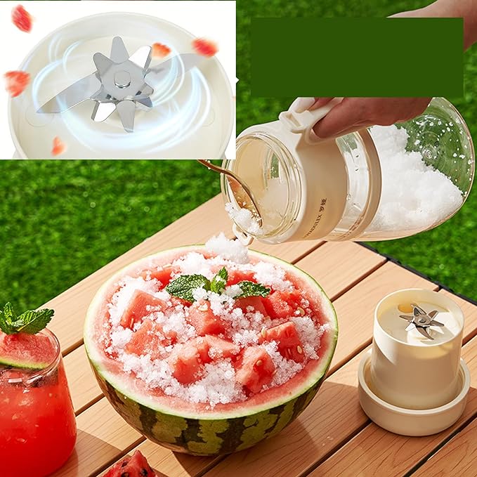 Portable Blender Juicer Bottle for Smoothies and Shakes - Luxemir Store