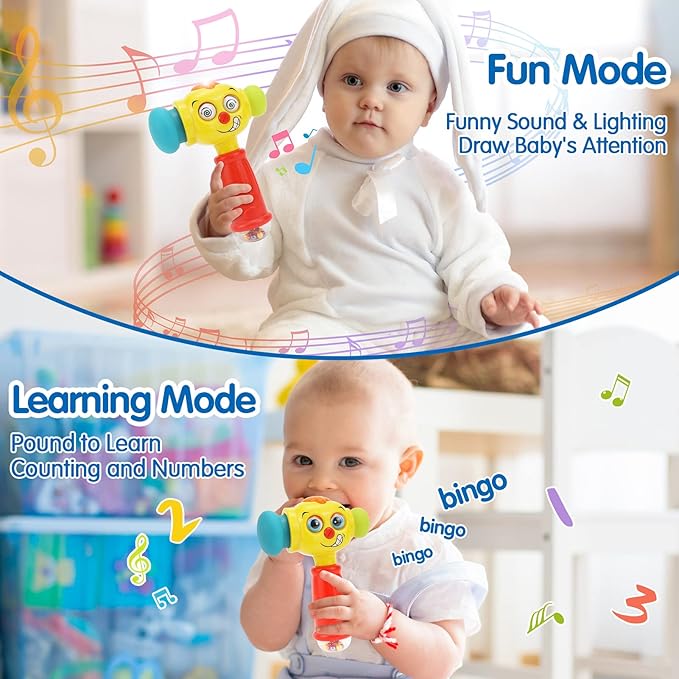 Toy Hammer for Kids - Durable and Fun Play Tool - Luxemir Store