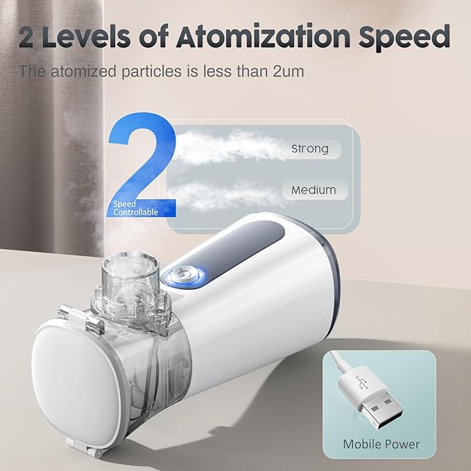 Portable Inhalers Nebulizer for On-the-Go Breathing Relief - Luxemir Store