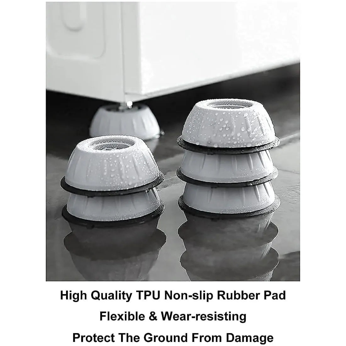 Washing Machine Universal Foot Pads Set of 4 - Luxemir Store