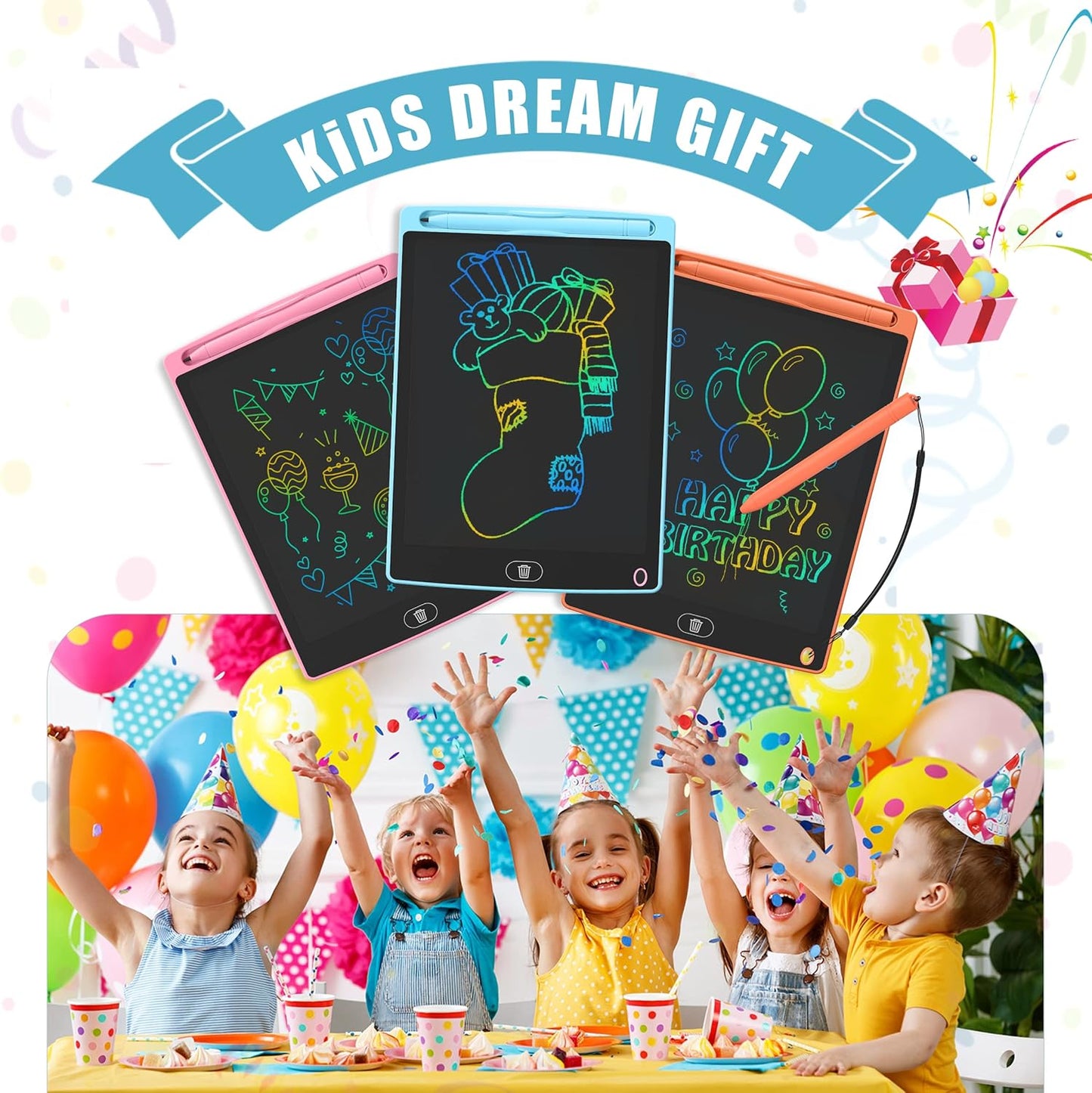 LCD Writing Tablet for Kids - Fun and Educational Drawing Pad - Luxemir Store