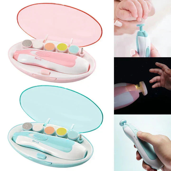Baby Nail Trimmer Safe Electric Nail Clipper for Infants and Toddlers - Luxemir Store
