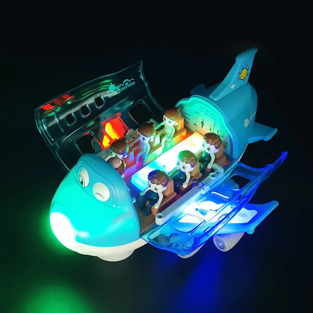 Lightning Musical 360 Rotating Airplane for Fun and Excitement - Luxemir Store