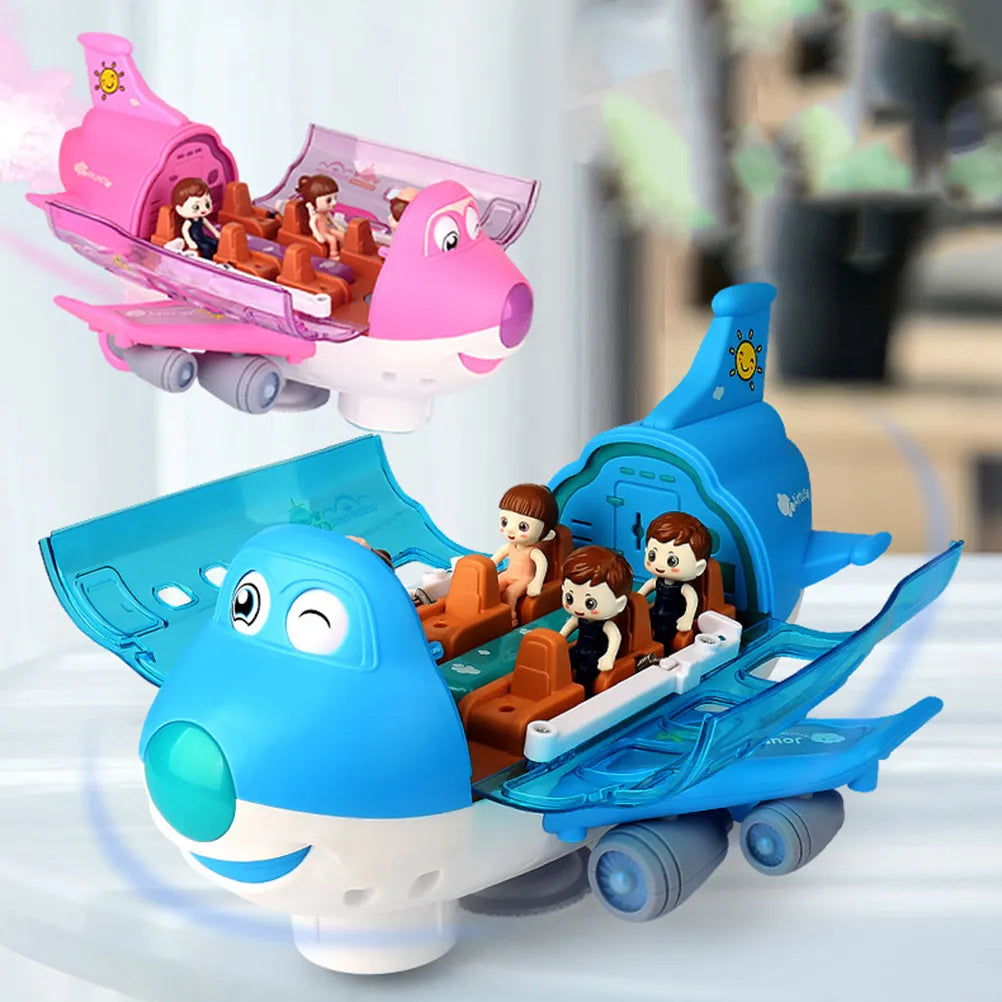 Lightning Musical 360 Rotating Airplane for Fun and Excitement - Luxemir Store