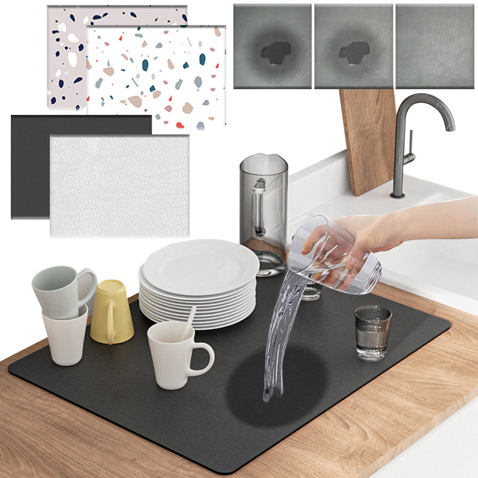 Absorbent Draining Mat for Maximum Moisture Control and Safety - Luxemir Store