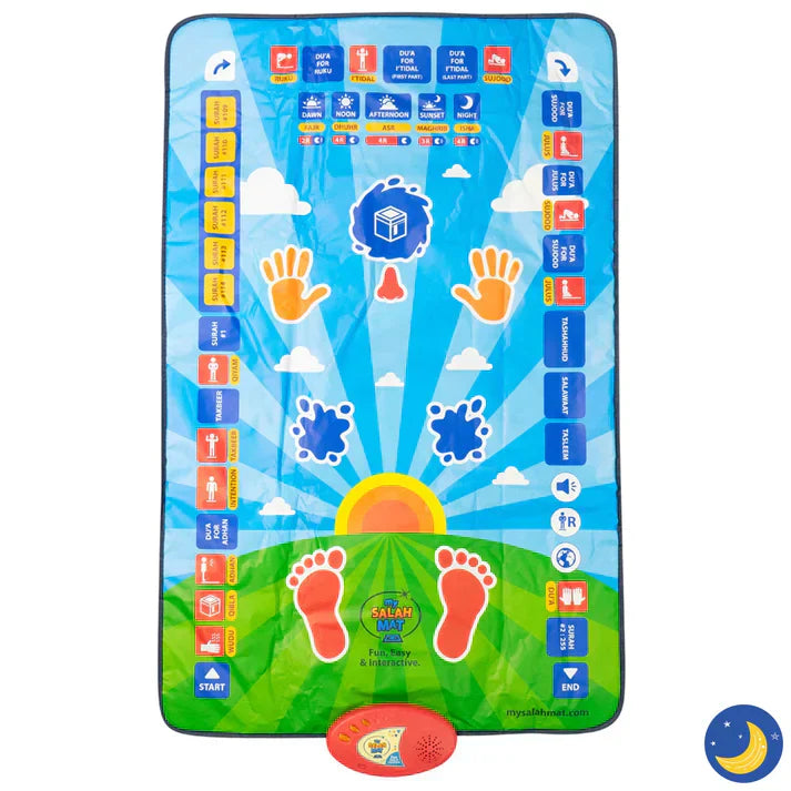 Educational Prayer Mat for Kids - Interactive Learning Tool - Luxemir Store