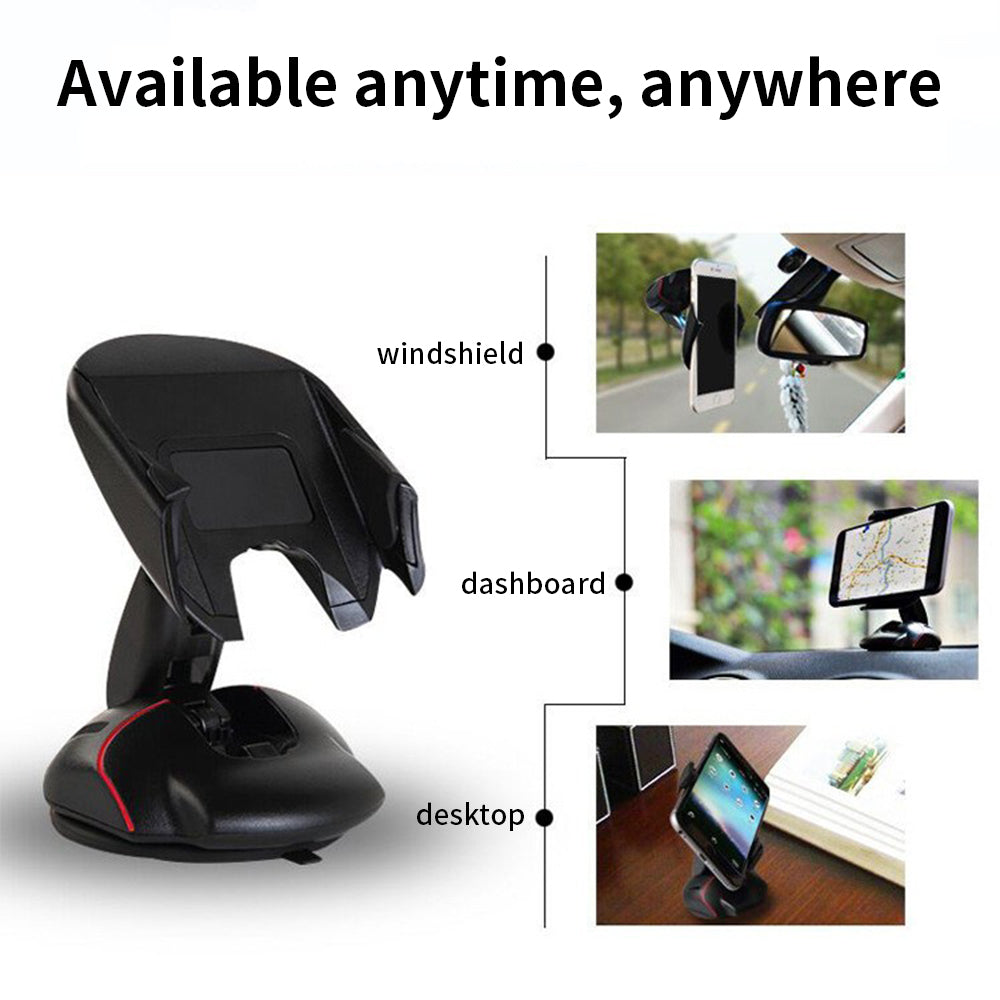Rotating Car Phone Holder in Mouse Shape for Easy Navigation - Luxemir Store