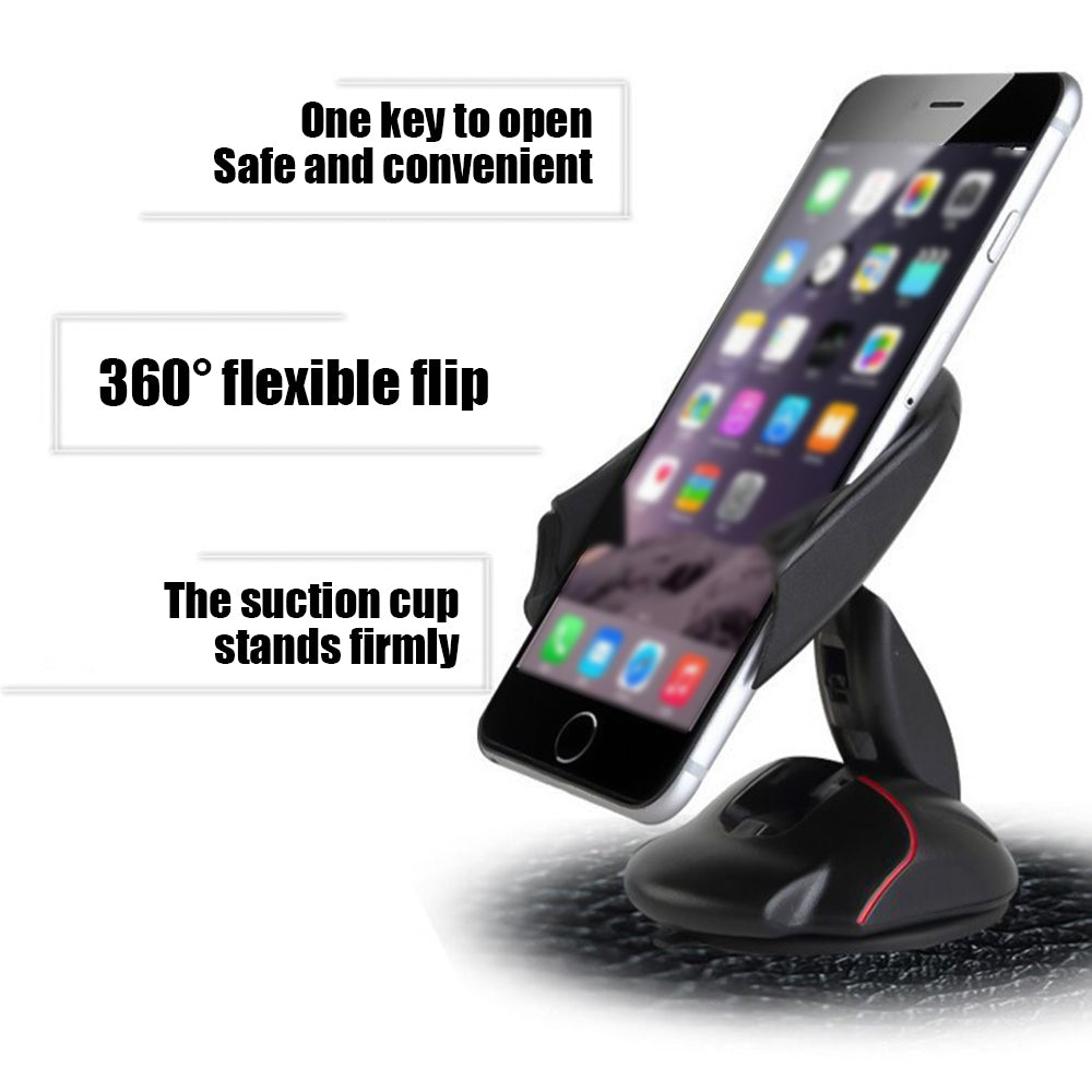Rotating Car Phone Holder in Mouse Shape for Easy Navigation - Luxemir Store