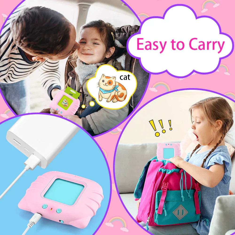 Talking Flash Cards Educational Toy for Kids - Luxemir Store