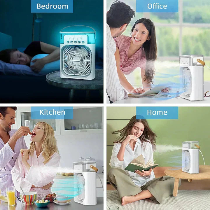 Mini Portable USB Fan Compact Air Cooling Solution for Anywhere Comfort - Luxemir Store