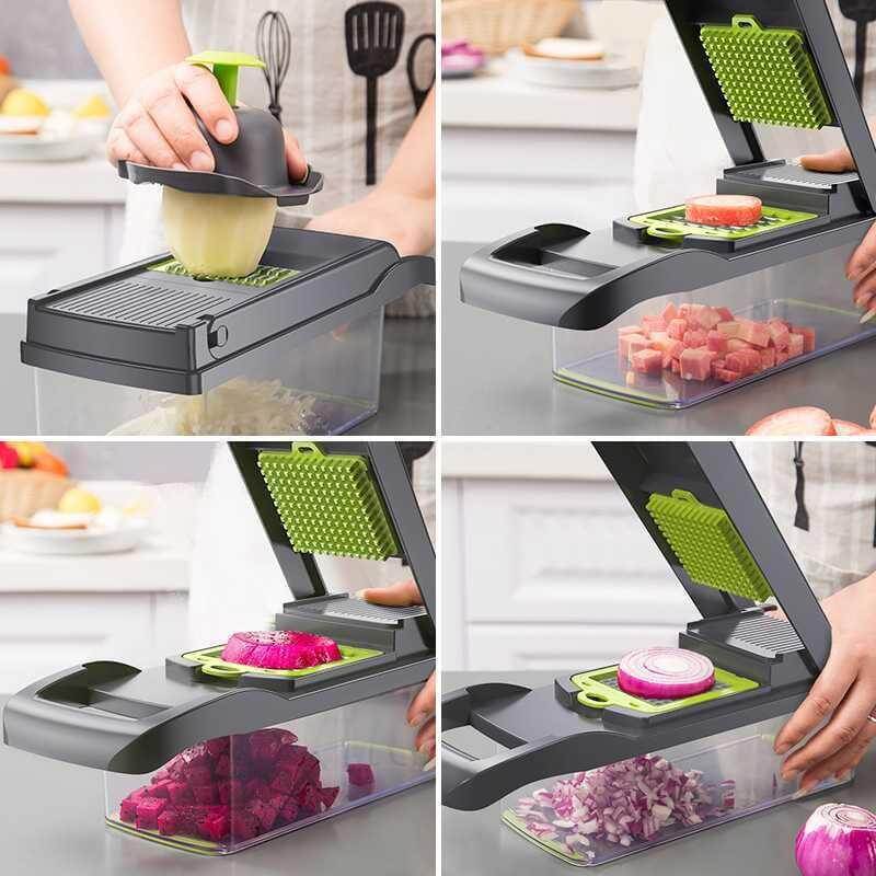 Vegetable Cutter Chopper Slicer for Effortless Meal Prep - Luxemir Store