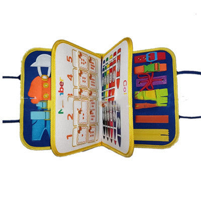 Montessori Felt Busy Board for Toddlers Early Learning Toy - Luxemir Store
