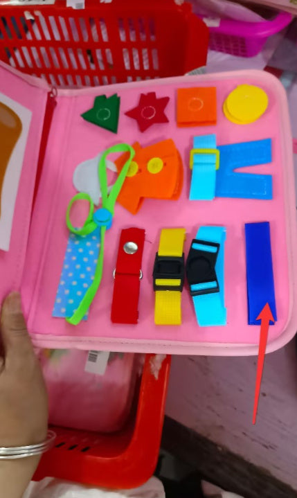 Montessori Felt Busy Board for Toddlers Early Learning Toy - Luxemir Store