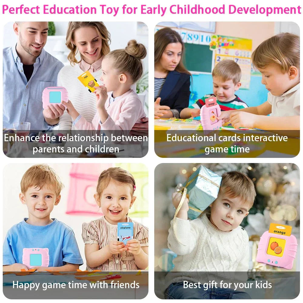 Talking Flash Cards Educational Toy for Kids - Luxemir Store