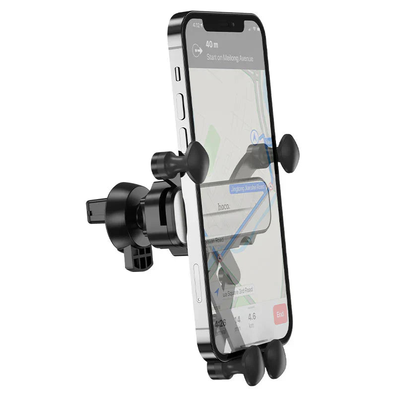 Hoco Gravity Car Mount CA102 - Secure Phone Holder for Safe Driving - Luxemir Store