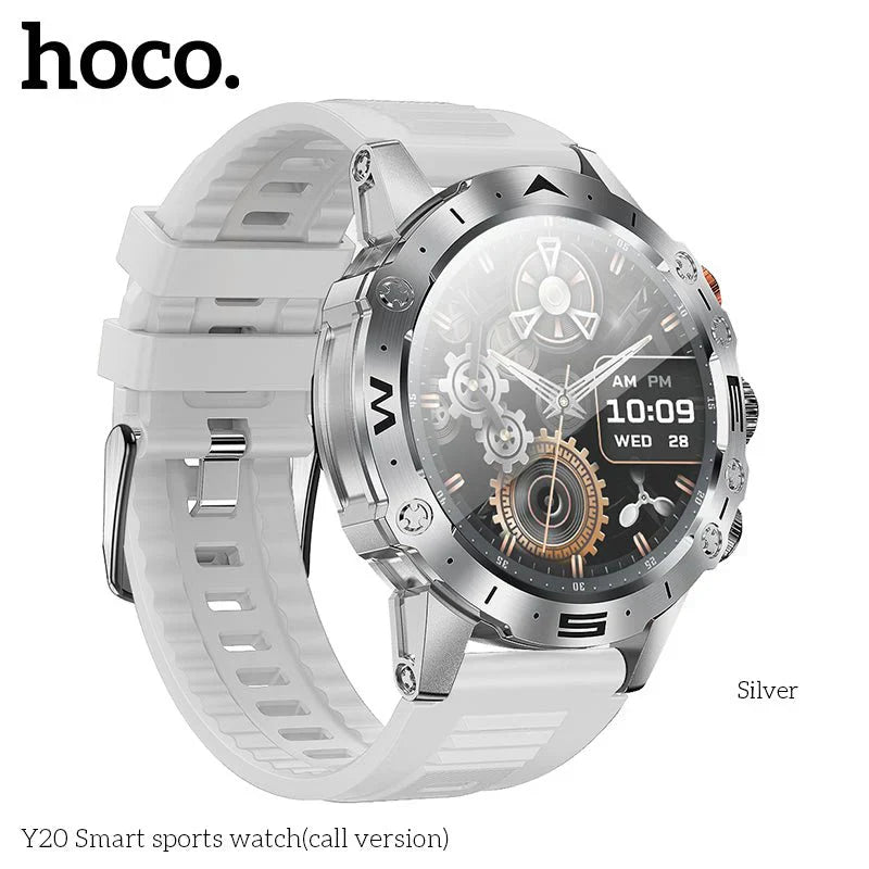 Hoco Smart Sports Watch Y20 - Fitness Tracker with Heart Rate Monitor and GPS - Luxemir Store
