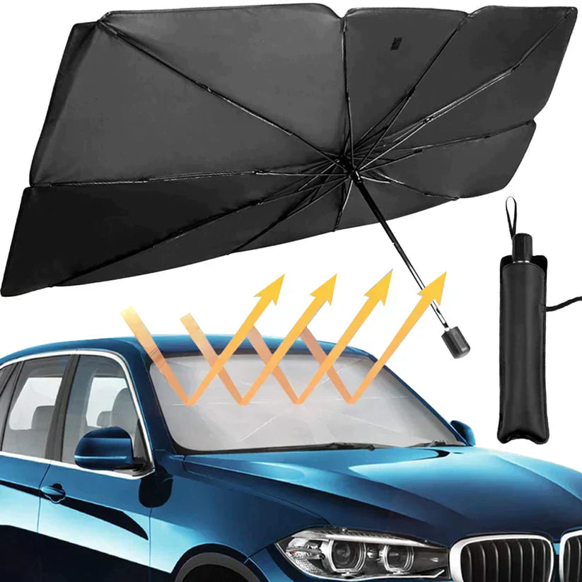 Foldable Car Sun Shade Umbrella - Portable UV Protection for Your Vehicle - Luxemir Store