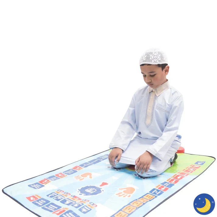 Educational Prayer Mat for Kids - Interactive Learning Tool - Luxemir Store
