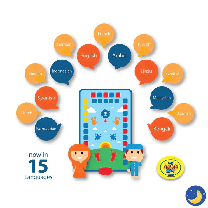 Educational Prayer Mat for Kids - Interactive Learning Tool - Luxemir Store