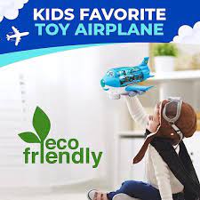 Lightning Musical 360 Rotating Airplane for Fun and Excitement - Luxemir Store