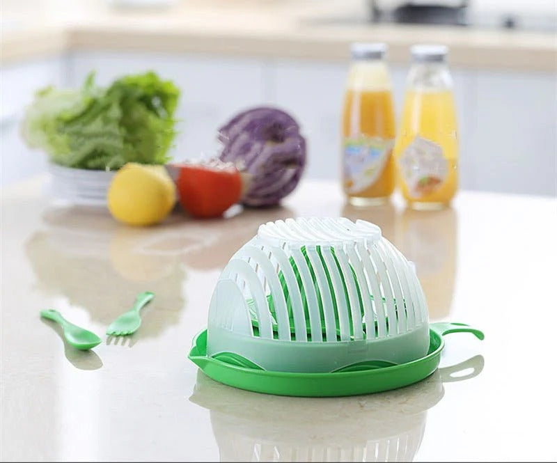 Creative Salad Cutter Fruit and Vegetable Cutter - Luxemir Store