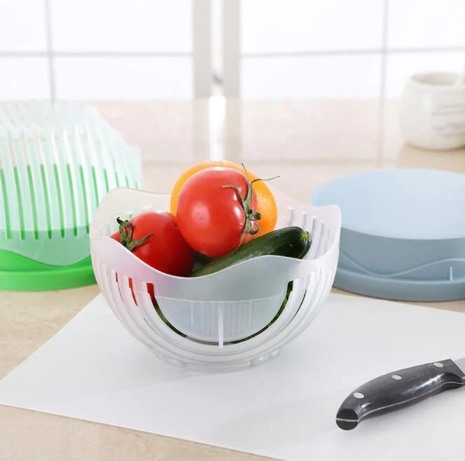 Creative Salad Cutter Fruit and Vegetable Cutter - Luxemir Store