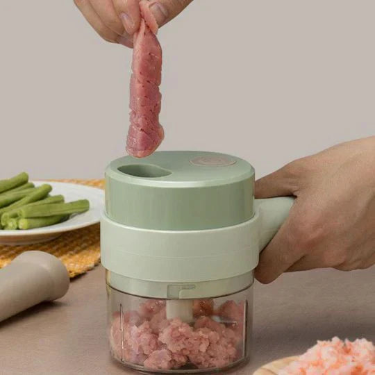 Household Multifunctional Wireless Electric Garlic Masher for Effortless Cooking - Luxemir Store