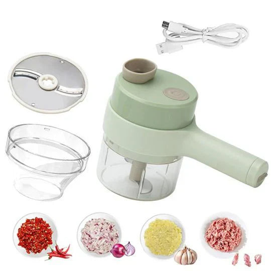 Household Multifunctional Wireless Electric Garlic Masher for Effortless Cooking - Luxemir Store