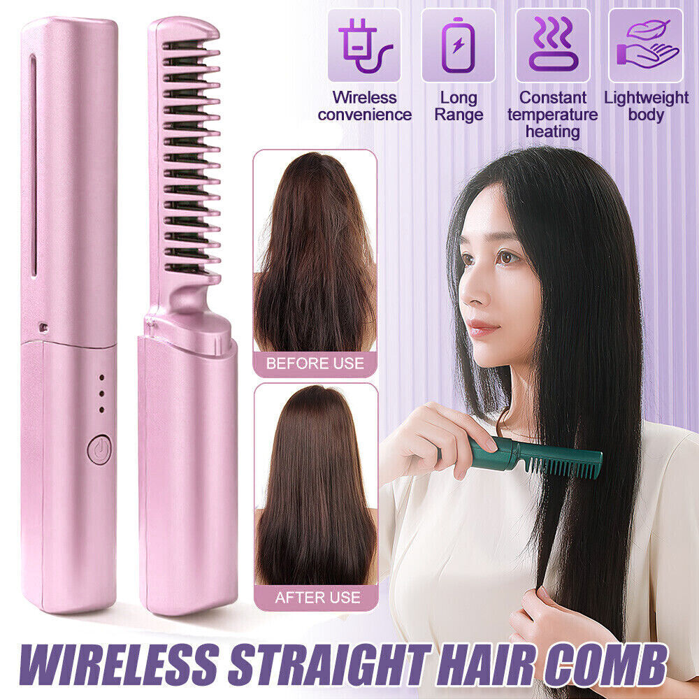 Cordless Travel Comb for Effortless Styling Anywhere - Luxemir Store