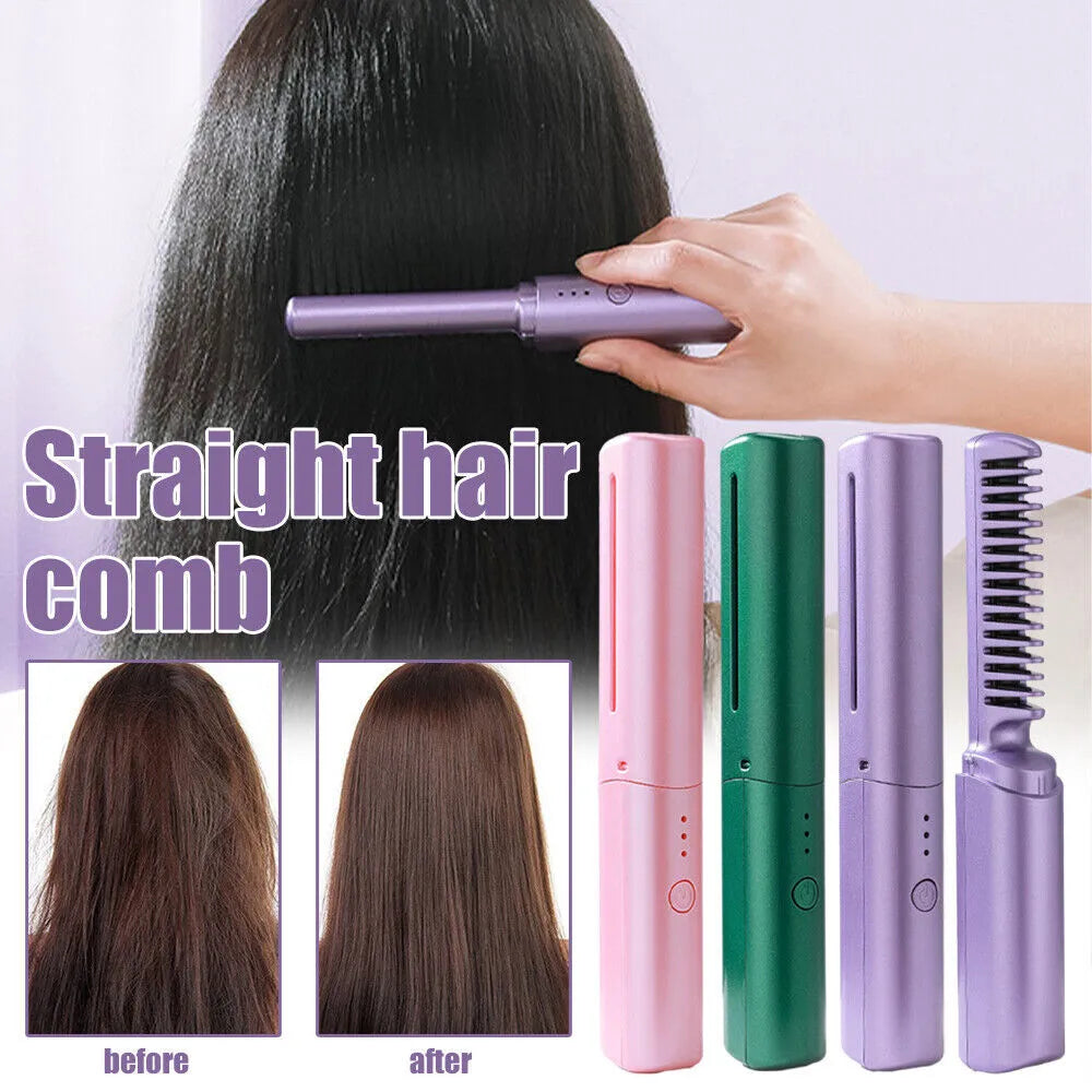 Cordless Travel Comb for Effortless Styling Anywhere - Luxemir Store