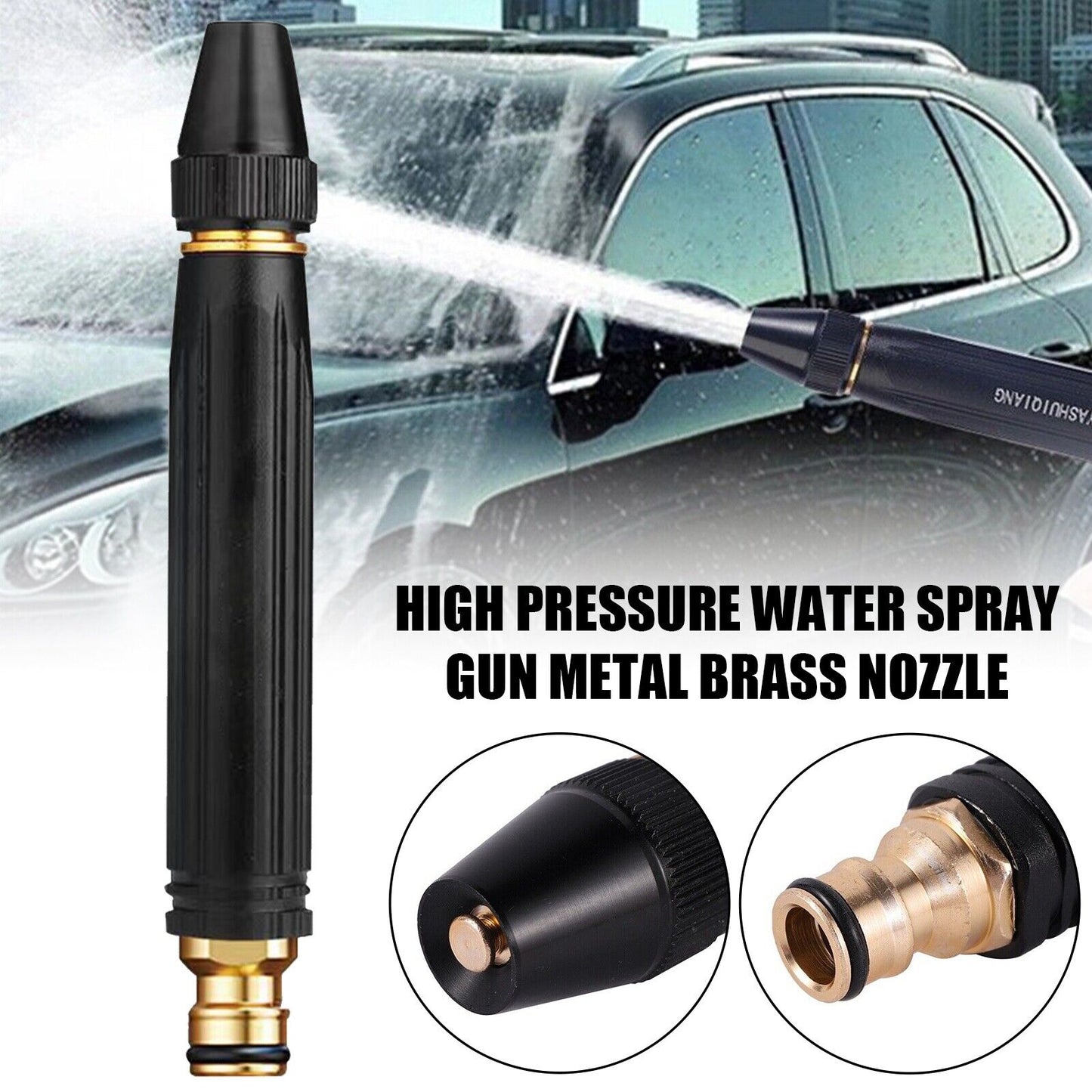 High-Pressure Water Hose Nozzle - Luxemir Store