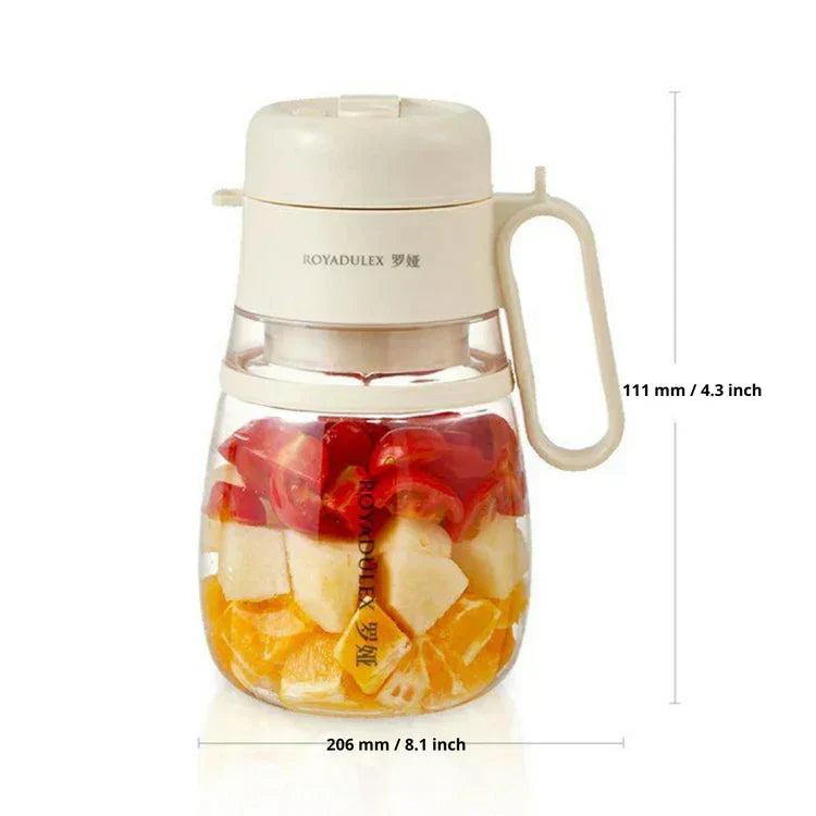 Portable Blender Juicer Bottle for Smoothies and Shakes - Luxemir Store