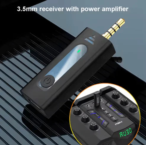 Smart Wireless Lavalier Microphone for crystal-clear audio recording - Luxemir Store