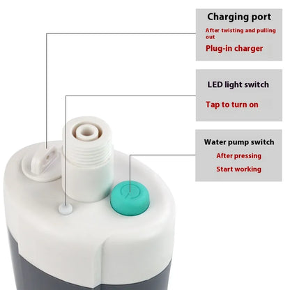 Portable Camping Shower - Convenient Outdoor Shower Solution - Luxemir Store