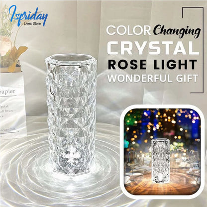 Crystal Touch Lamp - Elegant LED Lighting with Touch Control - Luxemir Store