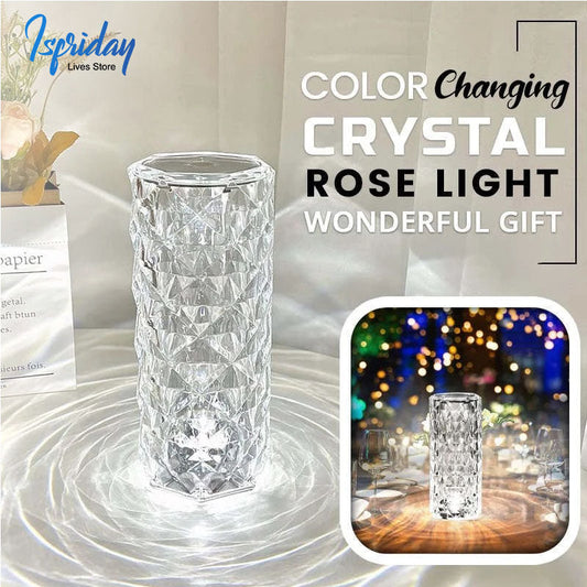 Crystal Touch Lamp - Elegant LED Lighting with Touch Control - Luxemir Store