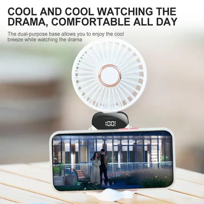 Mini Portable Fan Compact and Lightweight Cooling Solution - Luxemir Store