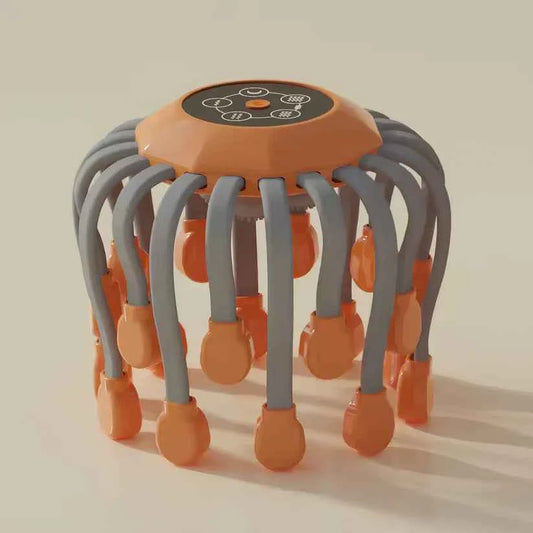 Head Massager Migraine Relief – Wireless Smart Octopus Device - Luxemir Store