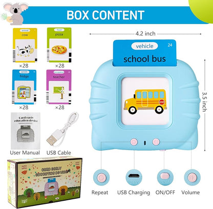 Talking Flash Cards Educational Toy for Kids - Luxemir Store