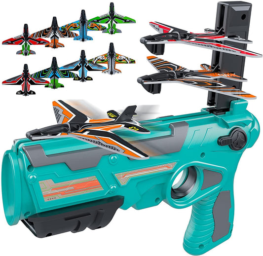 Airplane Toy Gun - Fun Flying Shooter for Kids - Luxemir Store