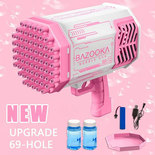 69 Holes Bubble Machine Gun Toy for Ultimate Fun - Luxemir Store
